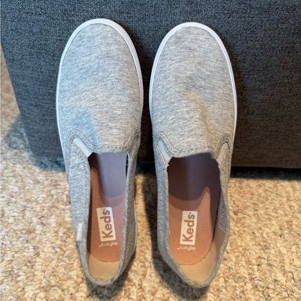 Keds Gray Slip-On Sneakers